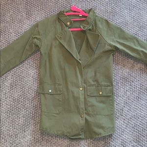 Green jacket